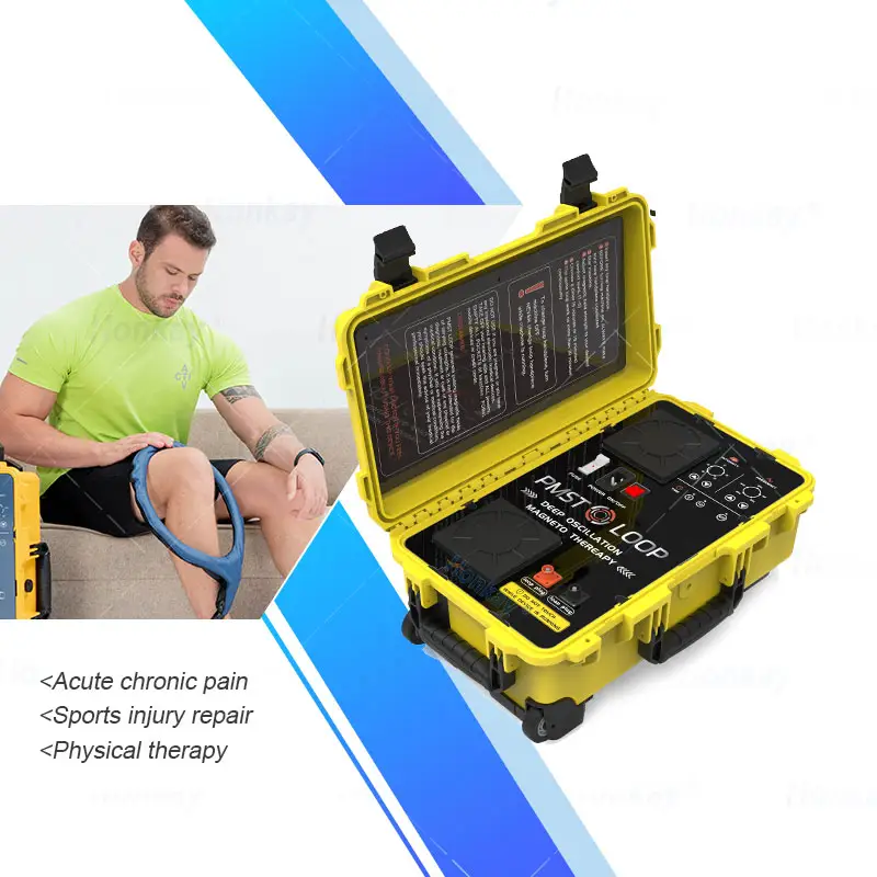 Machine Physio Magnéto PEMF à double fréquence Équipement de physiothérapie PMST LOOP PEMF LOOP pour usage domestique