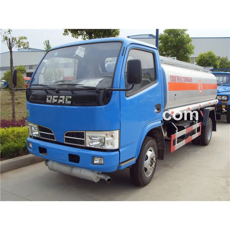 Dongfeng dfac furuika cisterna di carburante camion di trasporto 4000l( jdf5060gjy carburante camion cisterna liquido)