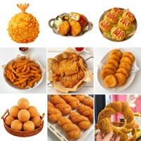 Mesin Penggorengan Komersial Mesin Penggorengan Restoran Lini Penggorengan Kontinu untuk Pabrik Makanan Ringan Cincin Bawang