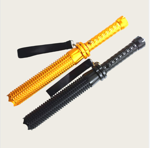 Super calidad oro negro largo mano antorcha extendida zoom LED linterna táctica - Product Image 1