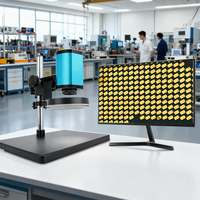 Microscope numérique EOC AF-200 4K à autofocus, grand champ de vision, OEM pour plaquettes semi-conductrices, cartes GPU IA, modules optiques, vision robotique, contrôle qualité