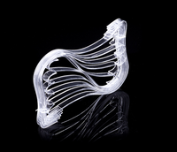 Supports de présentation de chaussures en acier pour magasins modernes, supports pour talons hauts, respectueux de l'environnement