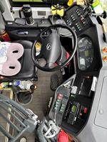Un lot de véhicules utilitaires Jinlong à gaz naturel (GNL) de 34 places (configuration 2+1) configurés pour les régions du nord.
