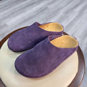 Chaussures Burken en Cuir Véritable 2026 Style Couple – Pantoufles à Semelle Épaisse Rehaussantes Antidérapantes pour Personnes Paresseuses - Product Image 3