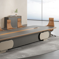 Zitai réunion longue Table multi-personnes Table de réunion formation personnel négociation bureau chaise combinaison bureau de réunion