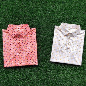 เสื้อโปโลสำหรับเด็ก2025เสื้อยืดกอล์ฟผ้านิ่มพิมพ์ลายแบบระเหิดโลโก้ได้ตามต้องการ - Product Image 6