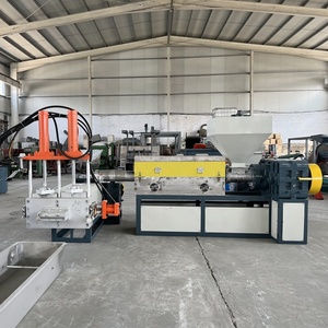 PP PE HDPE <span class=keywords><strong>LDPE</strong></span> LLDPE Giai Đoạn Đôi Nhựa Tái Chế Pelletizing Máy Hạt Nhựa Máy Làm - Product Image 3