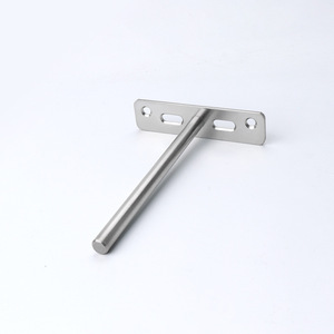 Concealed Bracket For <b>Wall</b> <b>Shelves</b> Iron Metal <b>Shelf</b> Support Hidden Mounting Hardware Modern Simple Design Durable - Product Image 1
