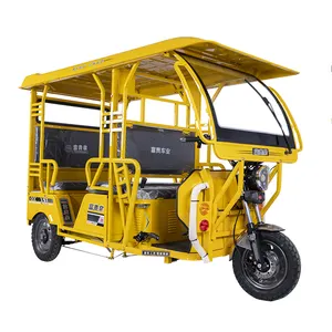 3 Rad Elektro Dreirad Adult Trike Passagier Dreirad Taxi zum Verkauf Dreirad für Passagiere