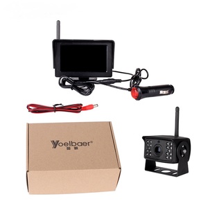 Vehicles Wireless <b>Camera</b> Security Systems 2.4G Transmit Digital 4.3 Inch Rear View Monitor Surveillance for Trucks YB-W43-1 <b>Wire</b> - Product Image 6