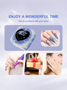 Lámpara de <span class=keywords><strong>Uñas</strong></span> de Gel UV LED, Luz UV Morada, Máquina de Fototerapia de <span class=keywords><strong>Uñas</strong></span>, Lámpara de Manicura Profesional de Plástico, Secador de Esmalte de Gel <span class=keywords><strong>Ultravioleta</strong></span> - Product Image 6