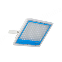 WiFi Flash Advertencia Panel solar Cámara de vigilancia de energía Reloj de seguridad industrial 100W 200W 300W Precio de luz de inundación