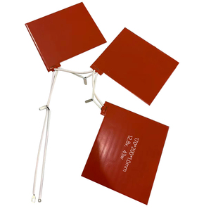 Almohadilla térmica flexible personalizada de 12.8v con batería, cinta calefactora de temperatura media para equipos industriales - Product Image 1