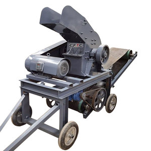 Low Cost <b>PC</b> 400*300 Crusher 800 USD Only <b>Mini</b> Stone Glass Rock Ore Soil Crushing Machine Hammer Mill With Conveyor - Product Image 4