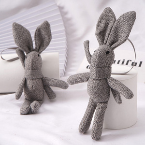 20Cm Xách Tay Dễ Thương Mềm Ren Ăn Mặc Thỏ Thú Nhồi Bông Động Vật Sang Trọng Phục Sinh Bunny Đồ Chơi Vật Nuôi Cho Bé Món Quà Động Vật Búp Bê Keychain - Product Image 6