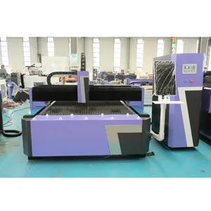 Meilleure qualité 1000W 2000W 3000W 4000W Machine de découpe laser à fibre métallique pour tôle d'acier au carbone inoxydable avec Raycus/ Max