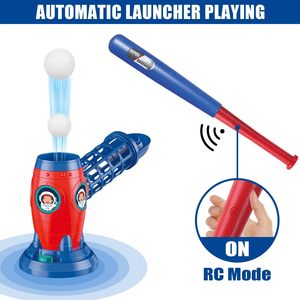 Remote Control Baseball Pitching Machine Toddler Tee Ball Set <strong>for</strong> Outdoor Sports Training Game to Practice Swing and <strong>Hit</strong> - Product Image 2