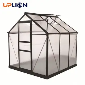 Uplion Backyard Polycarbonate Roofing Sheet Greenhouse Portable Garden Outdoor Flowers Planting Green House