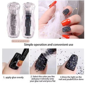 4000PCS 3D Verre Nail <span class=keywords><strong>Strass</strong></span> en Vrac pour <span class=keywords><strong>Swarovski</strong></span> Sequin Trim pour Nail Art & Décoration Accessoires - Product Image 5