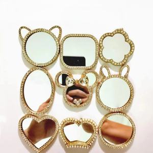 Accesorios para Teléfono Móvil con Espejo de Corazón y Amor, Decoración de Diamantes, Perlas y Flores, Colgantes para Teléfono Móvil, Venta Caliente 2025 - Product Image 5