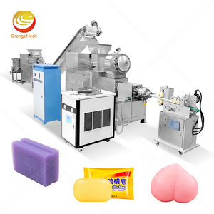 เครื่องผลิตสบู่ก้อนอัตโนมัติแบบอุตสาหกรรม ORME สายการผลิตสบู่ก้อนแบบอัตโนมัติ เครื่องอัดรีดสบู่ขนาดเล็ก ชุดเครื่องทำสบู่ครบชุด - Product Image 1