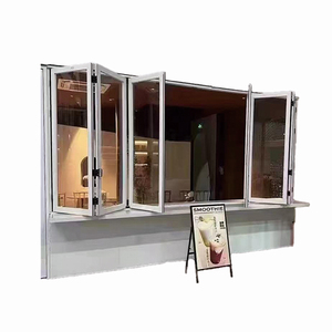 <span class=keywords><strong>Baie</strong></span> vitrée en verre enduit Low-E avec cadre en alliage d'aluminium pour cuisine salle de bain <span class=keywords><strong>petite</strong></span> salle de bain pare-soleil auvent Ventilation - Product Image 1