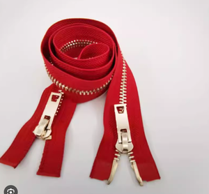 En469 FR kim loại dây kéo <span class=keywords><strong>2025</strong></span> New Chất lượng cao <span class=keywords><strong>3</strong></span> #5 #8 # chữa cháy phù hợp với dây kéo kim loại chống cháy dây kéo cho quần áo bảo hộ - Product Image 3