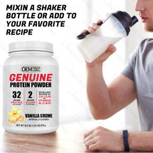 OEM ODM Vanilla Creme <strong>Protein</strong> Powder Genuine Milk Source Sport <strong>Proteins</strong> Weight Gainer Powder for Men <strong>Vitamins</strong> Type for Adults - Product Image 5