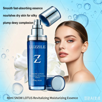 Serum Esens Wajah Pelembap Herbal Organik Alami Ekstrak Pitaya Buah Naga Tremella Portulaca Asam Hialuronat Perawatan