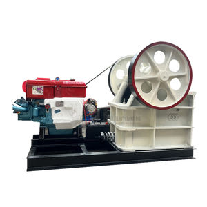 เครื่องบดหินแบบเคลื่อนที่ขนาดเล็ก PE 150X250 เครื่องยนต์ดีเซล ราคาเครื่องบดแบบกราม - Product Image 2