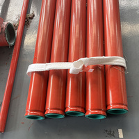 Tuyau d'incendie peint en rouge Youfa ASTM A795 SCH40, application pour les services d'incendie en immeubles de grande hauteur