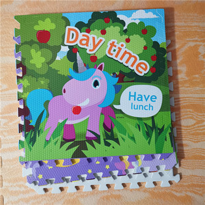 <span class=keywords><strong>ZOO</strong></span> động vật phim hoạt hình bé chơi <span class=keywords><strong>Mat</strong></span> với sư tử, voi và hươu cao cổ mô hình đáng yêu - Product Image 2