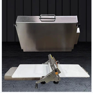 Machine à rouler la pâte manuelle portable en acier inoxydable JUNLAN avec une capacité de 10 pièces/minute <span class=keywords><strong>pour</strong></span> les croissants et les pâtisseries, usage domestique - Product Image 1
