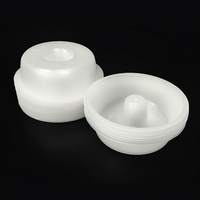 Transparante voedselveilige PP blisterverpakking, aanpassing mogelijk, geschikt voor cake, gelei, dessert, feestjes, bruiloften, magnetronbestendig.