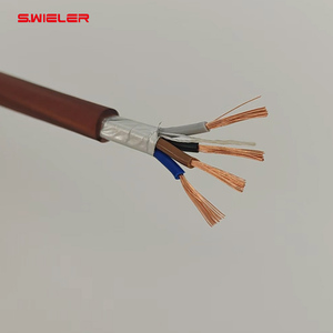 สายเคเบิล RS-485 แบบมีฉนวนป้องกัน 18 AWG 4 แกน ทองแดง สำหรับระบบควบคุมสัญญาณการสื่อสารบ้านอัจฉริยะ สายเคเบิล <span class=keywords><strong>RS485</strong></span> ม้วน 100 เมตร - Product Image 2