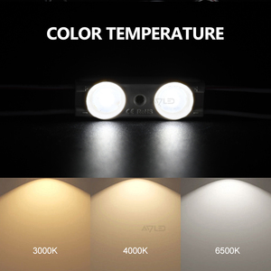 Módulo LED Brillante Impermeable de Buena Calidad, 7000K, 0.96W, 2 LED, IP67, Módulo LED de Retroiluminación, 12V, Inyección, Módulo de Luz para Exteriores - Product Image 4