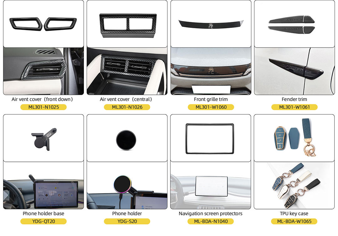 byd seal 06 dm i 2025 accesories