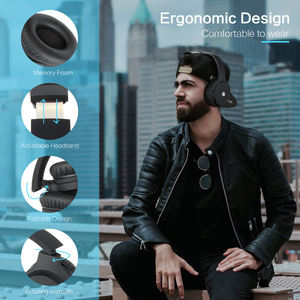 VCOM plegable Super Bass Sound Gaming Music <span class=keywords><strong>Auriculares</strong></span> V5.0 EDR <span class=keywords><strong>Auriculares</strong></span> inalámbricos - Product Image 4