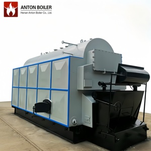 Chaudières industrielles de la série DZL, allant de 1 à 30 tonnes, à vapeur, fonctionnant au charbon, aux coquilles de palme et aux copeaux de bois. - Product Image 4