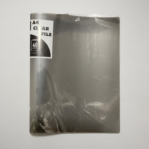 Archivador transparente opaco negro HPL - Product Image 1