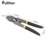 Pince de pêche robuste en acier inoxydable de 10 pouces, étanche et portable, pour couper les câbles métalliques, outil de montage de pêche
