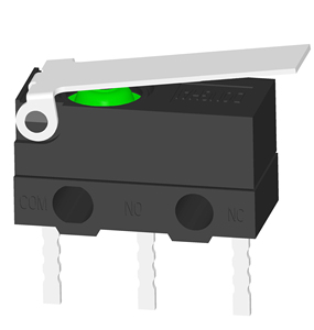 Interrupteur MT5 DONGHAI SPDT, durée de vie mécanique 1 000 000 cycles, IP67, pour applications de charge et de carburant, Vietnam, 5A 250VAC (à l'exception du terminal), en plastique et métal - Product Image 2