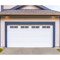 Portes de garage isolées pour maisons avec panneaux de porte de garage sectionnelle et système de levage automatique