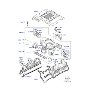 ปะเก็นฝาครอบวาล์ว448DT 4.4L L322สำหรับ Toyota FAW BMW 2013 UP ปะเก็นระบบเครื่องยนต์ใหม่ - Product Image 3