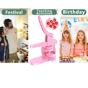 <strong>Button</strong> <strong>Maker</strong> Machine Multiple Sizes with 200pcs - Product Image 5