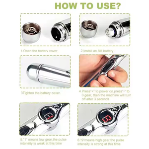 Cuerpo electrónico Alivio del dolor de espalda Relajación muscular Tens Pulse <span class=keywords><strong>Pen</strong></span> Masajeador Dispositivo de fisioterapia Pluma de masaje eléctrica - Product Image 2