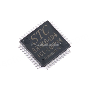 Microcontrolador STC8A8K64D4-45I-LQFP44 1T 8051 - Product Image 1