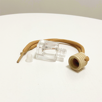 Diffuseur de parfum pour voiture en verre vide de 5 ml, flacon de parfum suspendu