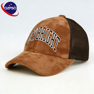 Casquette de baseball camouflage à 6 panneaux QZFSO, personnalisée, de haute qualité, avec logo imprimé, broderie, maille, style hip-hop, pour hommes - Product Image 1