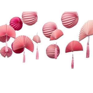 Décoration de salle de mariage salon chambre fond mur <span class=keywords><strong>boule</strong></span> <span class=keywords><strong>en</strong></span> nid d'abeille <span class=keywords><strong>boule</strong></span> de pastèque fleur mariage suspendu - Product Image 3